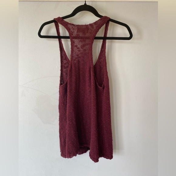 Hollister knit racer back style tank top Sz S - Picture 2 of 7